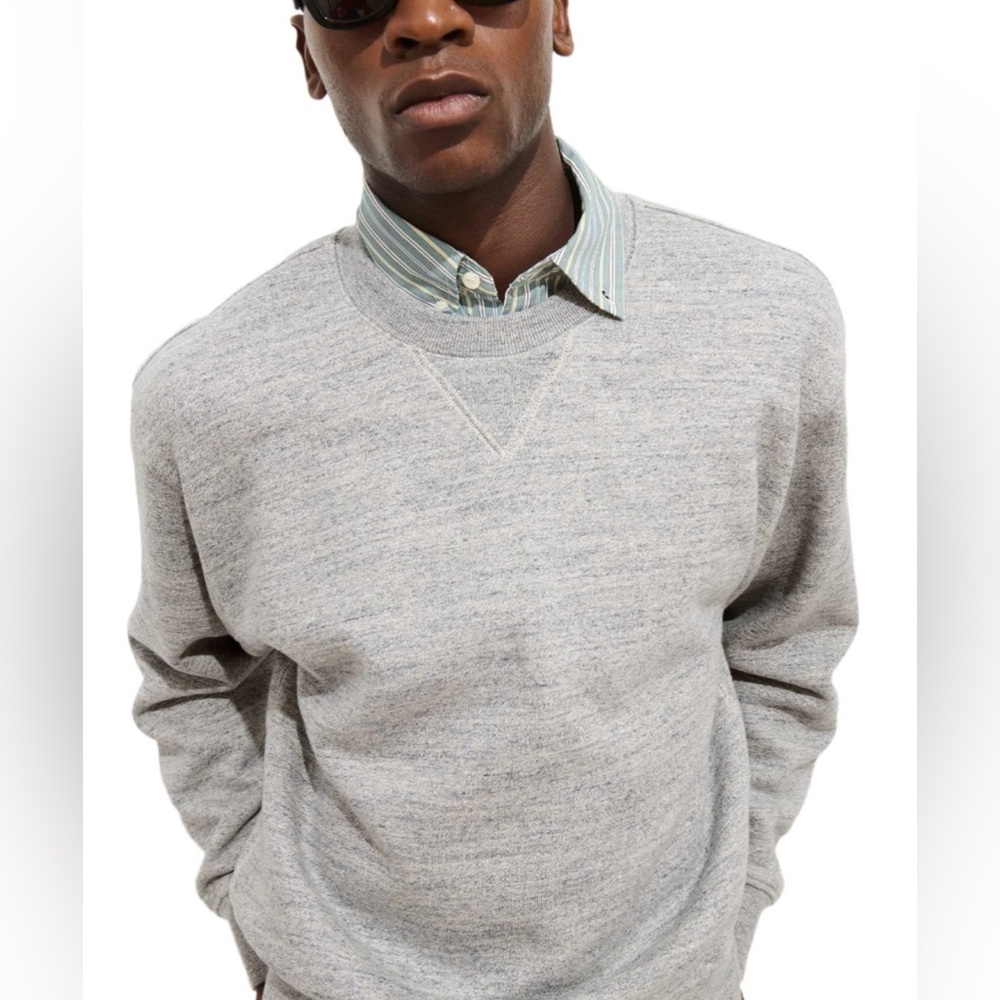 Alex Mill 12th Street Crewneck in Heather Fleece - Size XL - NWT